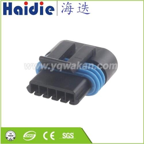 Free shipping 5sets 5pin female auto electric housing plug wiring cable waterproof connector 12162825