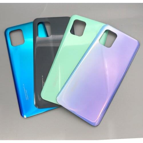 For Xiaomi Mi 10 Lite Battery Back Glass Rear Door Housing Back Cover Case With Glue Replacement Parts Mi10 Lite Back Housing