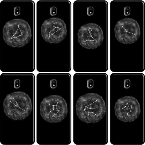 Zodiac Signs constellations Case For Samsung Galaxy J7 J3 J5 2017 A3 A5 2016 J4 J6 A8 A6 Plus J2 Core J8 2018 Case