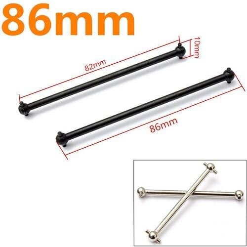 HSP Buggy Parts 06022 Front/Rear Dogbone 86MM*2P For 1/10 RC Car Baja Off Road Hobby Buggy WARHEAD XSTR STORMER