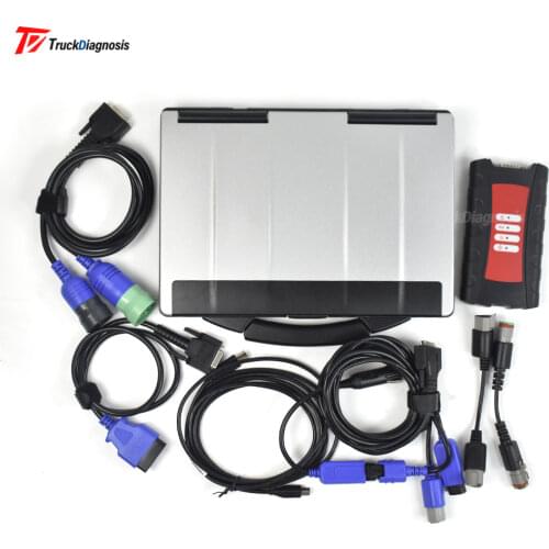 T420 laptop with Diesel engine diagnostic tool inline7 data link adapter with inline7 8.7 Version software PK inline 5 inline 6