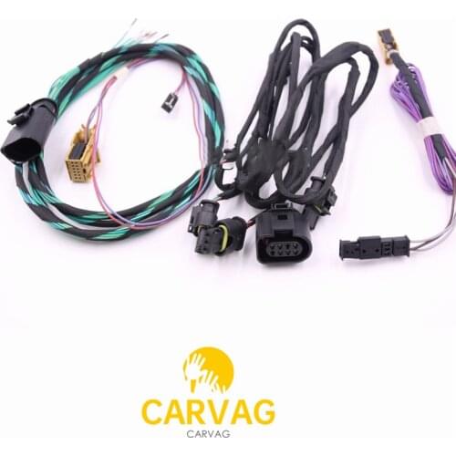 For VW Golf 6 MK6 Park Pilot Parking Front 4K Update 8K PDC OPS Insatll Cable Wire harness