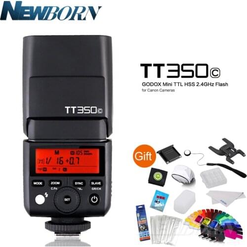 GODOX TT350C Mini Flash Speedlite 2.4G TTL GN36 for Canon 5D Mark III/IV 80D 70D 7D 6D 760D 750D 700D 60D 600D 7D 6D 5DIV