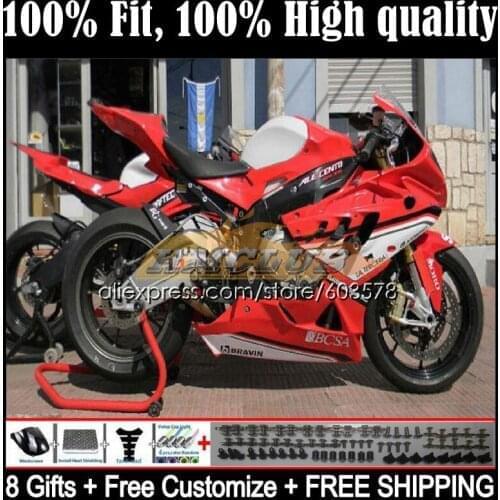 Injection For BMW S1000RR 2009 2010 2011 2012 2013 2014 44CL.76 S 1000 RR 1000RR S1000 RR 09 10 11 12 13 14 Fairing glossy red
