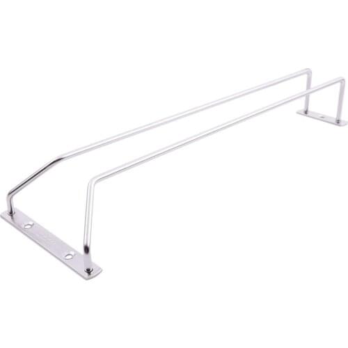 Stainless steel Storage bracket Foot Cup wine-bottle rack Glass Cup holder, 35cm