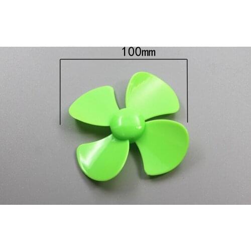 Diameter of 100mm bladed propeller blade plastic toy accessories DIY technology made ship model propeller, windmill