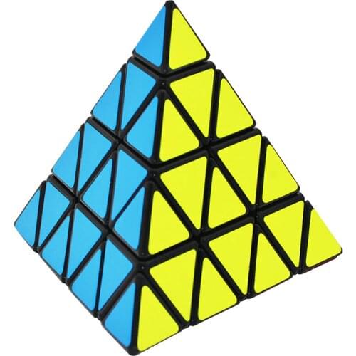 Lefun Master Pyramid Magic Cube Black Cubo Magico Twist Puzzle Educational Toy Gift Idea Puzzle Education Toys for Children