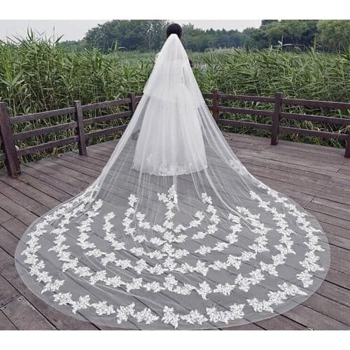 MONAYARN Wedding Lace Veils