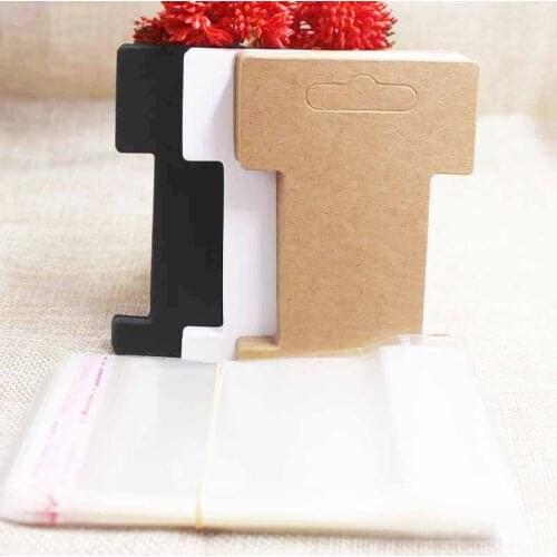 2018 new Zerong DIY blank Hair Clip Cards paper jewelry accessoreis packing card .Hair ornaments display package card tag 10*7cm
