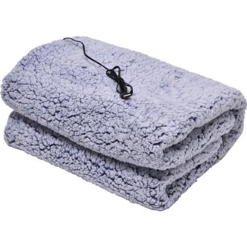 Heated Blanket Soft Electric USB Blanket Machine Washable For Home Travel Office 110*70cm