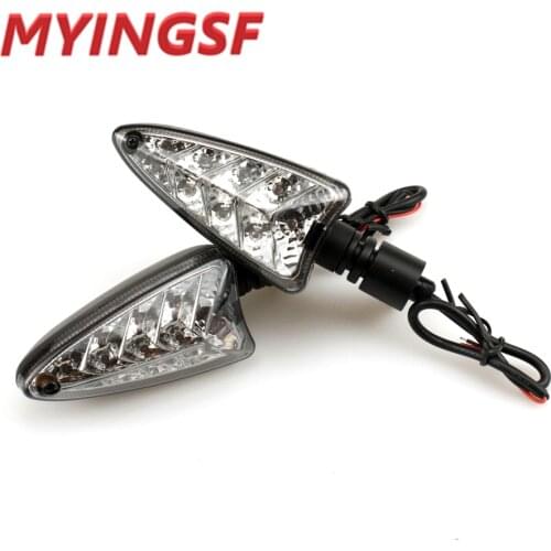 LED Turn Signal Light Indicator For Aprilia RSV 4R Caponord 1200 RS4 125 SXV550 SR Motard 125 Motocycle Front/Rear Lamp