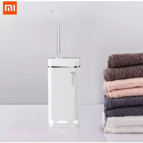 Xiaomi Oral Irrigator Dental Portable USB Rechargeable Water Pick Flosser Three Gear Adjustment for Cleaning Teeth Smart Home