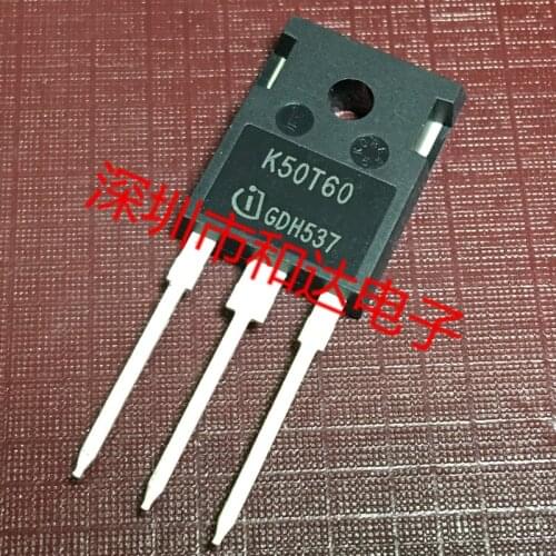 5pcs IKW50N60T TO-247 K50T60 TO247 IGBT 50A 600V IKW50N60 TO-3P IGBT Field effect Triode Best quality