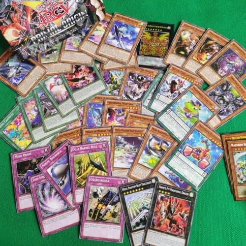 55PCS Yu Gi Oh Primal Origin Japanese Anime Different Iron Box English Flash Card Game Collection Cards Kids Toy Gift