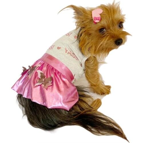 Butterfly Glitz DOG DRESS, TUTU, Ballerina Dress, Pet Clothes