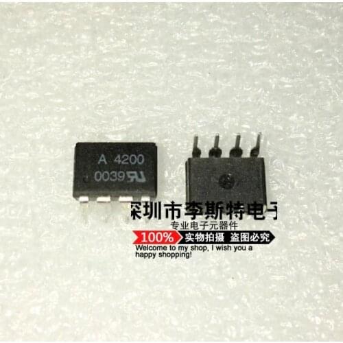 Send free 10PCS A4200 HP4200 HCPL-4200 DIP-8 New original hot selling electronic integrated circuits