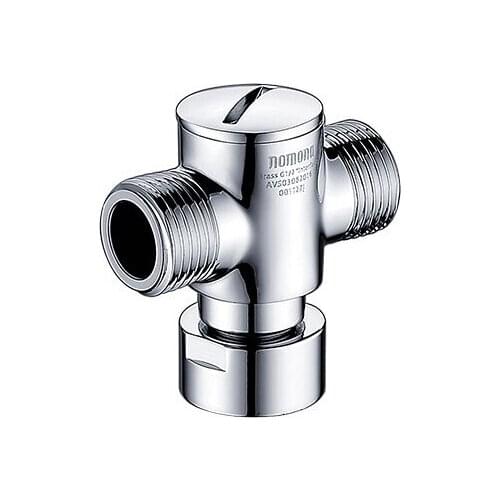 Quick Open Three Way G1/2" in G1/2" out Brass Material Angle Valve Connections Fitting