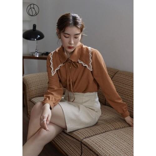 Блузки с цветами DUSHU China At AliExpress