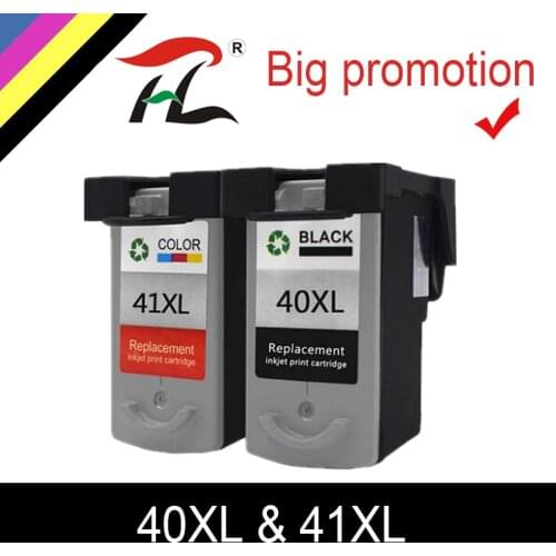 HTL PG40 CL41 ink cartridge for Canon pg 40 cl 41 PG-40 Pixma iP1800 iP1200 iP1900 iP1600 MX300 MX310 MP160 MP140 printer