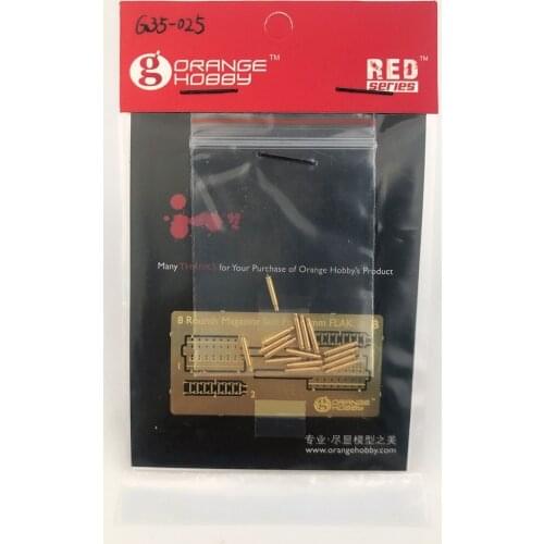 Orange Hobby G35-025 1/35 8 Rounds Magazine Suit (Including Shells)For FLAK43