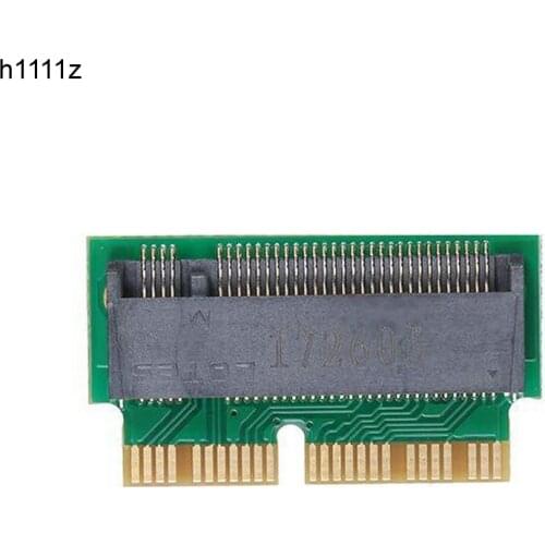 M Key M.2 PCIe X4 NGFF AHCI 2280 SSD 12+16Pin Adapter Card as SSD for MACBOOK Air 2013 2014 2015 A1465 A1466 Mac Pro A1398 A1502