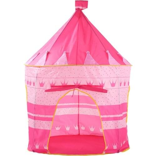 Baby Girls Princess Castle Prince Tent Tent Children Folding Toys Camping Houses Ball Pool Infant Baby Playhouse Infant Ball Pit