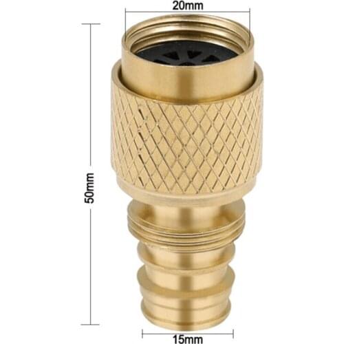 Garden Hose Adapter Tap Water Pipe 1/2" Connector Quick Connection for Faucet N58C