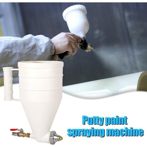 Spray Gun Exterior Wall Building Paint, Real Stone Paint, Plastic Coated Sprayer Cement Mortar Sprayer Latex Paint Spray