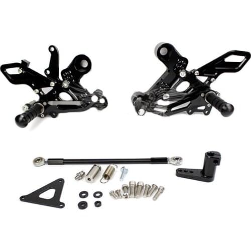 Kodaskin Footrest For Yamaha mt09 fz09 MT 09 CNC Adjustable Rearset Foot Rest Foot pegs Motorcycle accessories FZ09 2013-2016