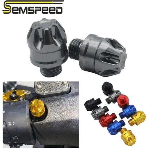 CNC Moto Mirrors Rearview Mirror Hole Adapter Bolts Screw For YAMAHA MT09 FZ09 MT07 FZ07 MT10 MT03 MT01 MT125 MT25 XSR900 XSR700