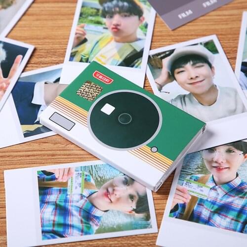 South Korean Groups KPOP Bangtan Boys Poster 2021 SEASONS GREETINGS magazine painting Card Postcard Photo Card SUGA JIMIN