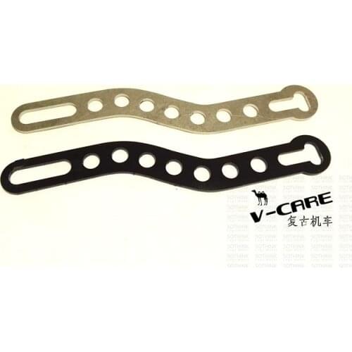 1pcs Motorcycle exhaust pipe multifunctional chain refires fitted adjustable mount universal mount Bracket fixed single frame