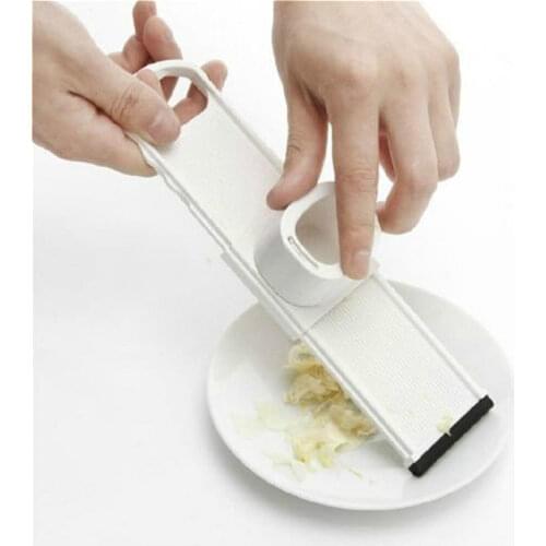 2 in 1 Function Plastic Ginger Garlic Presses Kitchen Fruit Vegetable Tools Garlic Graters Grinding Cooking Gadgets