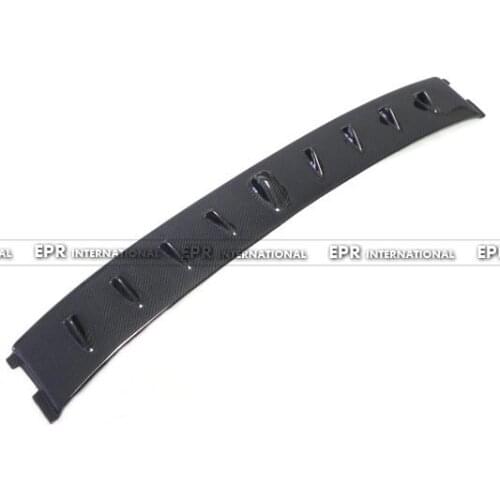 Car-styling For Mitsubishi Evolution EVO 7 8 9 Carbon Fiber Vortex Air Generator Roof Spoiler Rear Window Wing