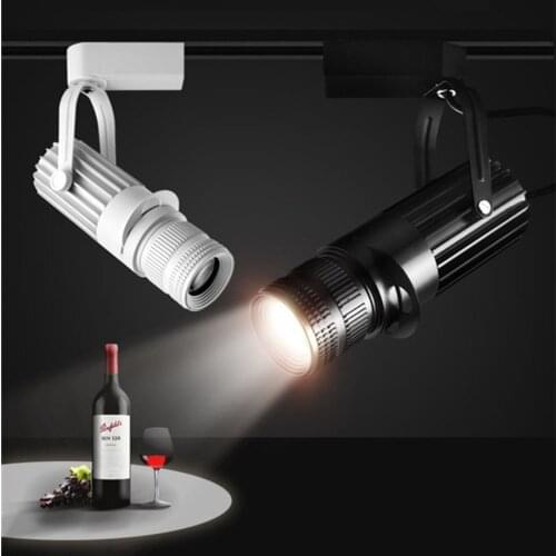 BEIAIDI Modern Zoom LED Track Spotlight 4 level Adjustable Focusing Ceiling Downlight Restuarant Museum Stage shop Track Light