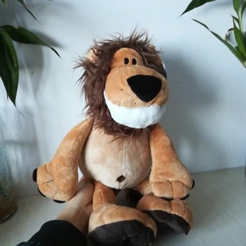 Large 50cm cute jungle lion plush toy soft doll ,throw pillow birthday gift b2712