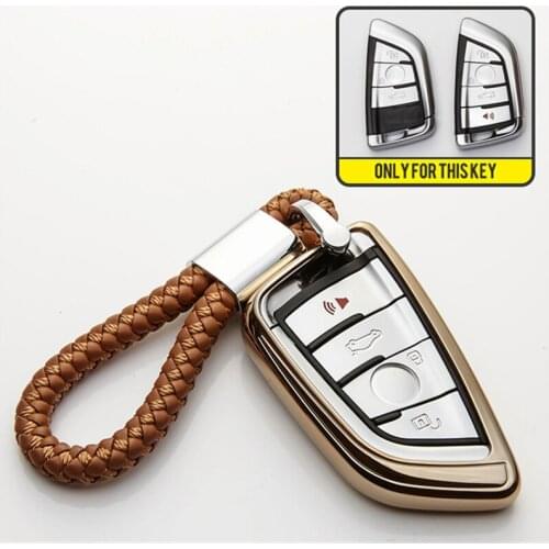 TPU Car Keychain Cover For BMW X1 X3 X4 X5 X6 F15 F16 F48 G30 G38 525 540 740 1 2 5 7 M Series 218i G11 F39 E53 E70 E39 F10 F30