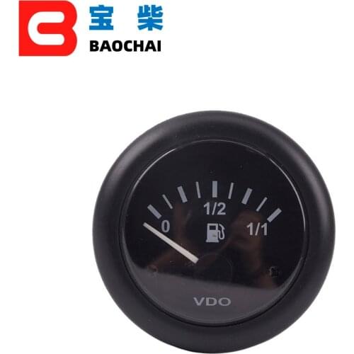 12V 24V Vdo Diesel Generator Brandstofmeter