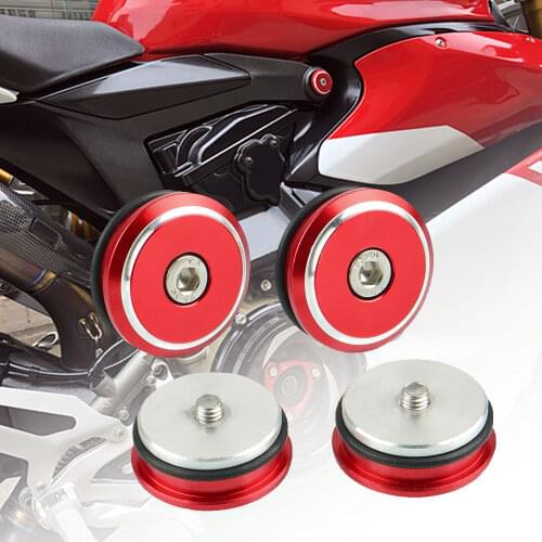 For Ducati SUPERBIKE 899 Panigale/ 955 Panigale V2/ 959 Panigale/ Panigale V4 Motorcycle Aluminum Frame Hole Cover Fairing Guard