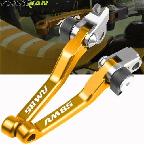 For Suzuki RM85 RM125 RM250 rm 85 125 250 Motorcycle DirtBike Brake Clutch Levers Pivot handle lever RM85 2005 2006 2007-2015