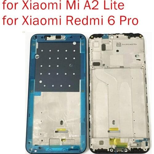 For Xiaomi Redmi 6 Pro/ Mi A2 Lite Middle Frame LCD Supporting Plate Housing Frame Front Bezel Faceplate Bezel Repair Parts