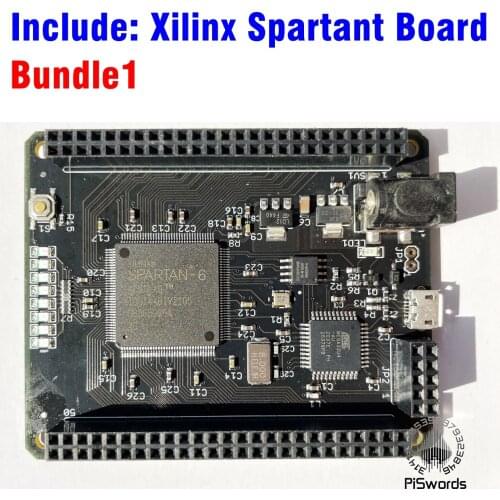 Spartan6 Mojo V3 FPGA Development Board kits Module Spartan 6 XC6SLX9 SDRAM for Arduino DIY