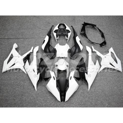 New ABS whole Motorcycle Fairings Kit Fit For BMW S1000RR 2017 2018 17 18 Bodywork Set Custom White