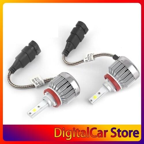 Original ICOCO LED 12V H4 Car Headlight 60W 6000LM H1 H3 H7 H8/H9/H11,9003/HB3/HB4 LED Kit Headbulbs COB LED Chips Headlights