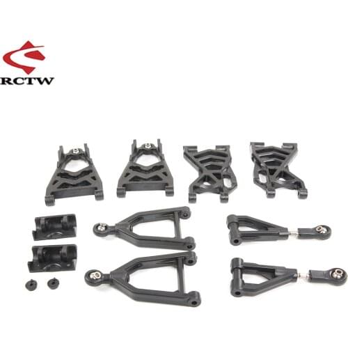 Nylon Upgraded Reinforced Suspension Arm Front Rear Kit (Gen.2) for 1/5 HPI ROVAN BAJA KM 5T 5B 5SC ROFUN BAHA RC CAR Toys PARTS