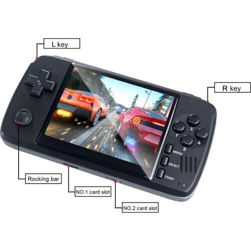 Portable Handheld Gamepad Console 3.5 Inch IPS Screen Retro Video Game Machine for Game Player Toys Gift