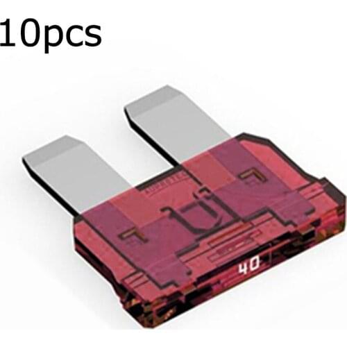 Replacement Fuse Vehicle Flat Fuse 100% Brand New 10PCS 40A ATO Accessories Easy Handling