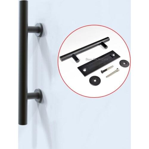 Brand New Stainless Steel Sliding Barn Door Handles Wood Door Pull / Push Handles