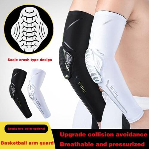 1Pcs Sports Arm Sleeves Honeycomb Anti-Collision Joints Outdoor Basketball Football Mountaineering Riding Sports Elbow Pads