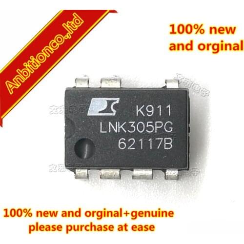 10pcs 100% new and orginal LNK305PG DIP7 in stock